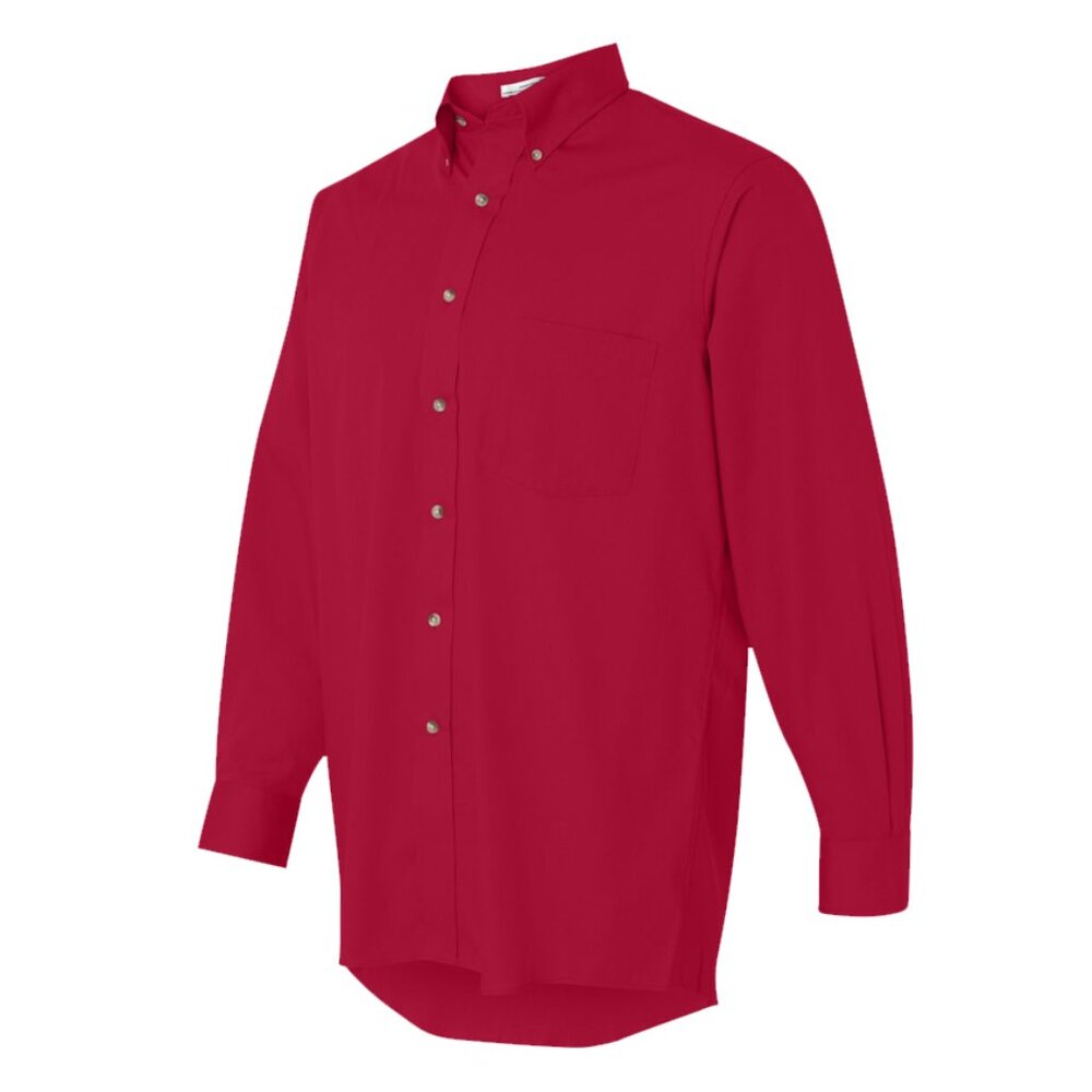 Van Heusen Dress Shirt Men's Wrinkle Free Long Sleeve -Small